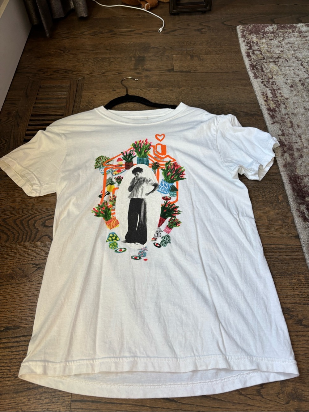 Official Harry Styles Harry's House Floral Graphic T-Shirt | S